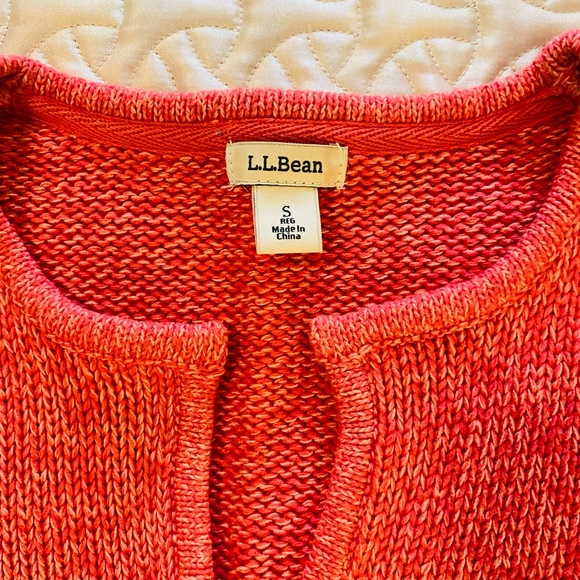 NWOT LL Bean knit sweater (S) - Picture 3 of 7
